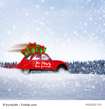 Projektwerkstatt Weihnachstwünsche roter Flitzer