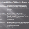 Projektwerkstatt im Programm des PMI Munich Chapter e.V.